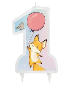 First Birthday Fox, Első születésnap róka tortagyertya