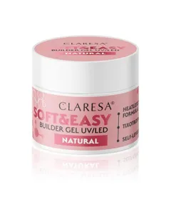Claresa építőzselé Soft&amp;Easy Natural 12g