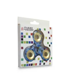 Fidget Spinner FS-Z02 Kék kockás