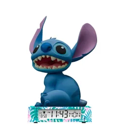 Disney Lilo és Stitch, A csillagkutya Smile 3D éjszakai lámpa és ébresztőóra