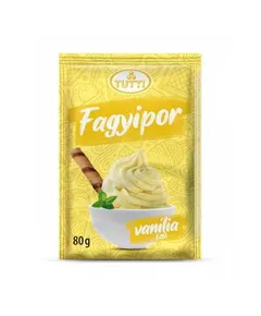 80 g vaníliás Tutti fagyipor