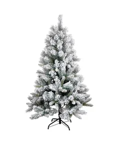 Karácsonyfa MagicHome Karácsony Harry, havas ezüstfenyő, 210 cm