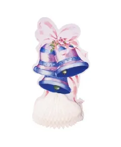 Wedding bell, Esküvő asztali dekoráció 29 cm