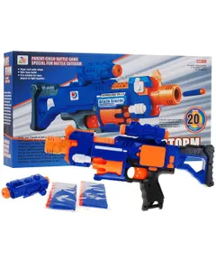 Blaze Storm gyorstüzelő puska + 20 hosszú habgolyó + irányzék