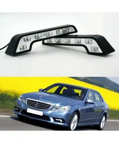 Autós nappali fény, fehér led lámpa 6 égős
