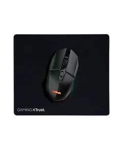 Trust Egér Gamer Vezeték nélküli - GXT112 Felox + Egérpad (Optikai érzékelő; 800-4800DPI; 6 gomb; LED; Akku; fekete)