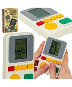 Elektronikus árkád játék hordozható konzol fehér