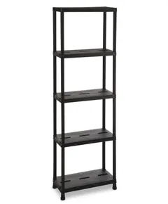 Toomax Universal pro 63-5 műanyag ötszintes polc - fekete