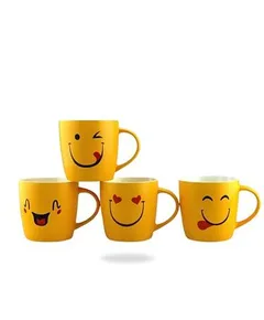 Sárga smile bögre