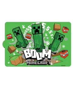 Minecraft Creeper tányéralátét