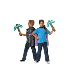 Minecraft csákány és köpeny szett