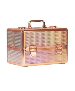 Díva kozmetikus-körmös táska K105-7H - Rosegold M