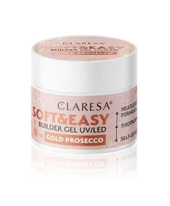 Claresa építőzselé Soft&amp;Easy Gold prosecco 12g