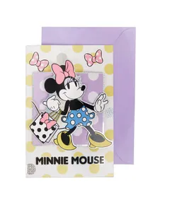 Disney Minnie Shopping 3D üdvözlőkártya