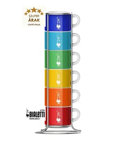 Bialetti Espresso csésze szett állvánnyal 6 db