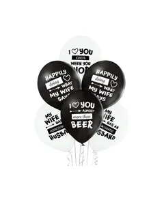Best Wife Ever, Legjobb Feleség léggömb, lufi 6 db-os 12 inch (30 cm)