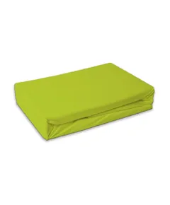 Zöld Lime frottír gumis lepedő 180x200 cm