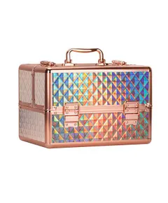 Díva kozmetikus-körmös táska K107-7H - Rosegold M