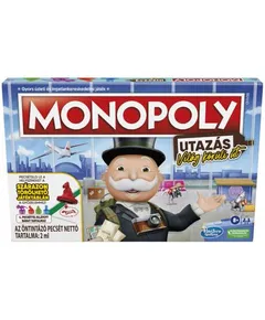 Hasbro Monopoly Utazás - Világ körüli út (F4007) társasjáték