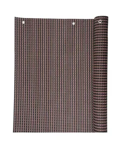 Árnyékoló/Belátás gátló, Polyrattan, 0,9x3m, UV, 800 g/m2, barna-fekete