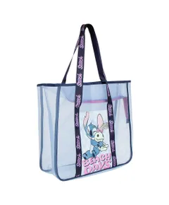 Disney Lilo és Stitch, A csillagkutya Beach Premium átlátszó strandtáska 62 cm