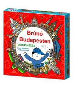 Keller&amp;Mayer Brúnó Budapesten - Városnézés társasjáték