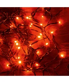Home KII 50/R Led-es beltéri fényfüzér, piros, 50 led