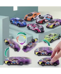 Átfordulós Autó, Matchbox (3db a csomagban)