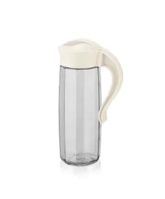 IRIS C-00317 Domi Polygon üvegkancsó 1.600ml, fekete vagy elfántcsont színű